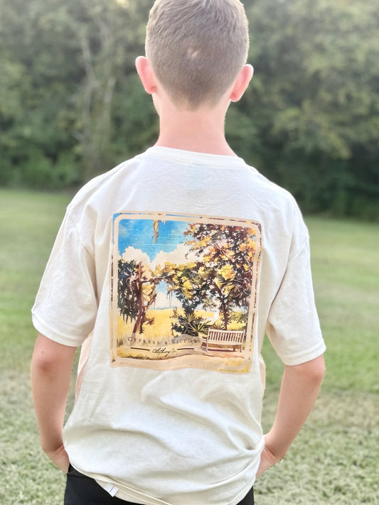 Youth Tee - High Tides and Good Vibes